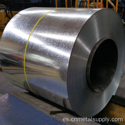 Bobina de acero galvanizado enrollado con recubrimiento con recubrimiento SGH340 Z120